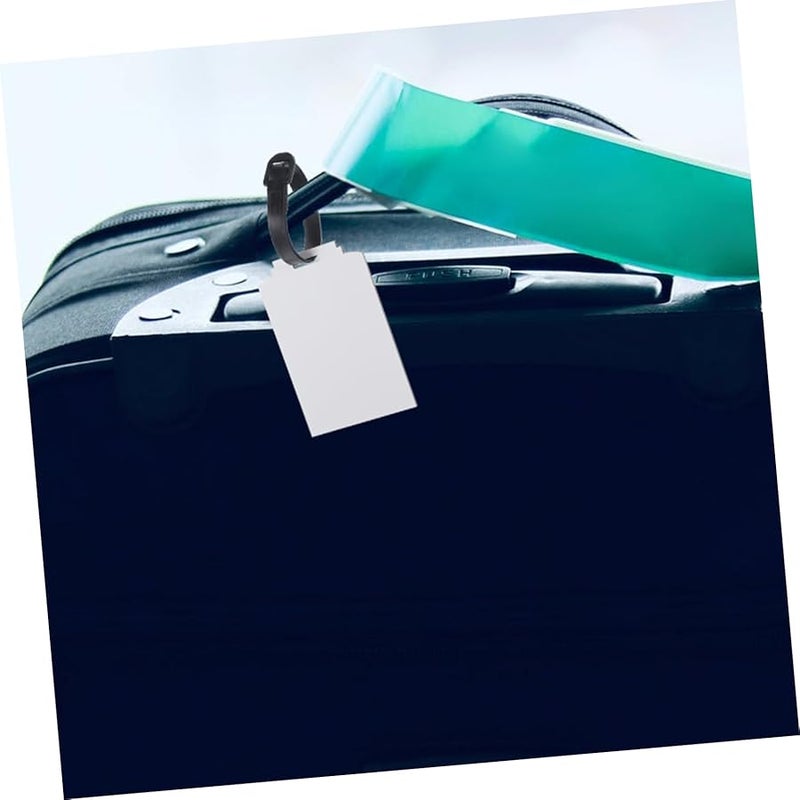 علامات الأمتعة الفارغة للحقائب DIY علامات الأسماء أنيقة للسفر والرحلات البحرية - Image 5